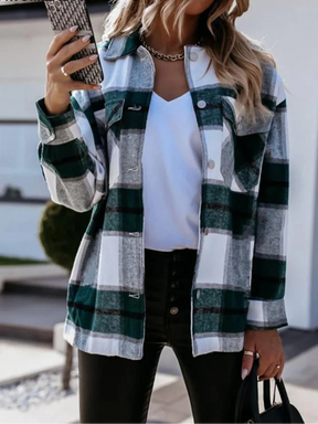 Camisa Feminina Xadrez Rois