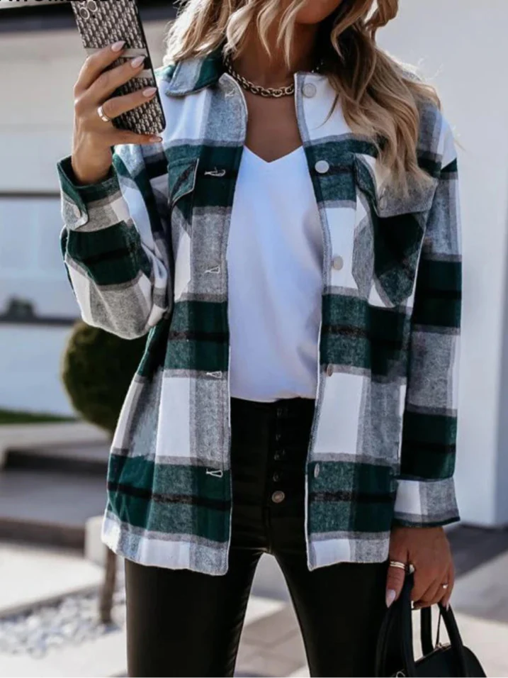 Camisa Feminina Xadrez Rois