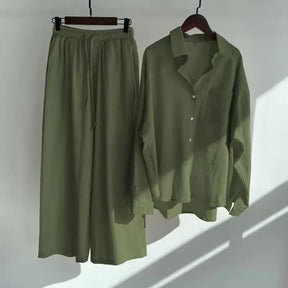 Conjunto Feminino Linho Retrô