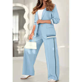 Conjunto Feminino Casaquinho e Calça Luiza