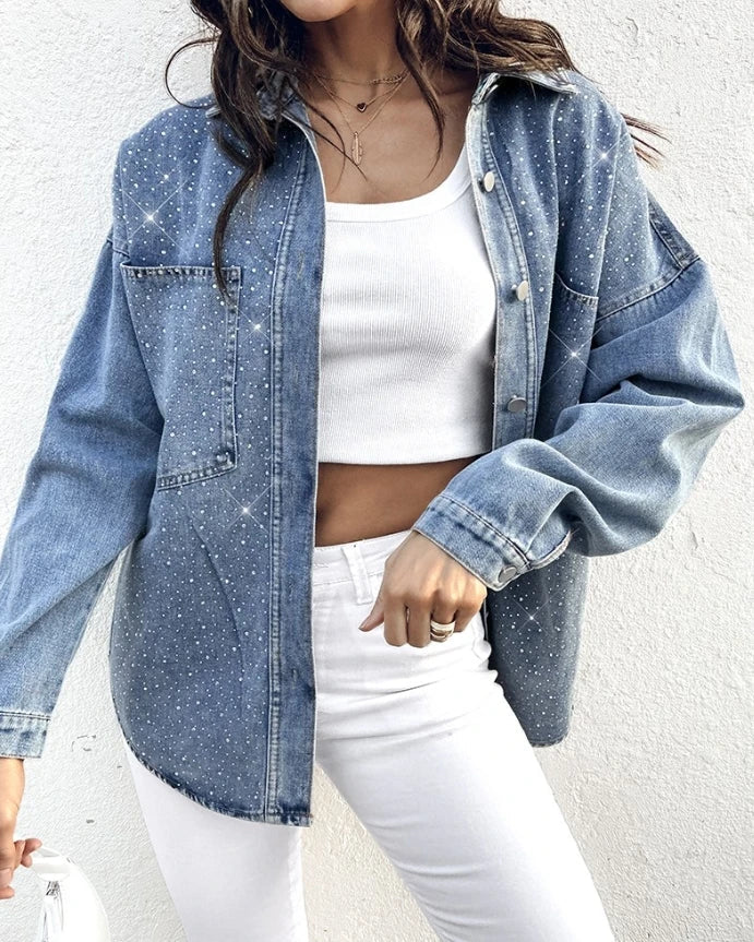 Jaqueta Jeans Feminina Noemi