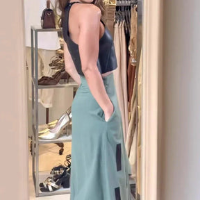 Conjunto Feminino Regata e Saia La Musa