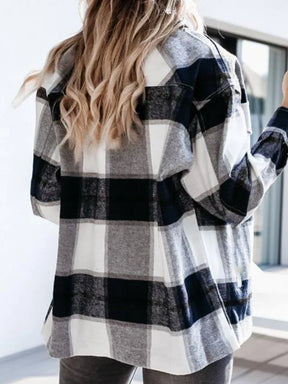 Camisa Feminina Xadrez Rois