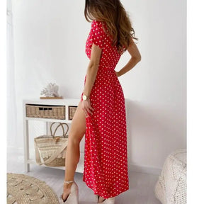 Vestido Feminino de Bolinha Domenica
