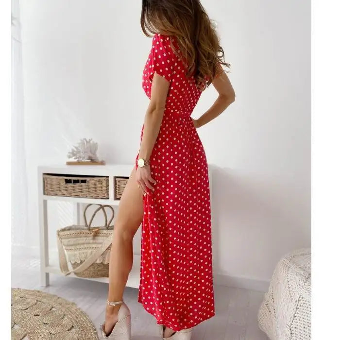Vestido Feminino de Bolinha Domenica