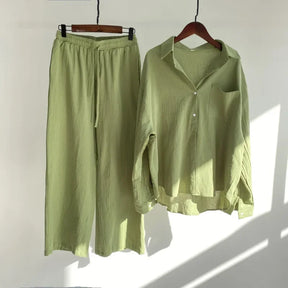 Conjunto Feminino Linho Retrô