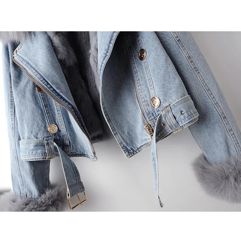Jaqueta Jeans Feminina Alana