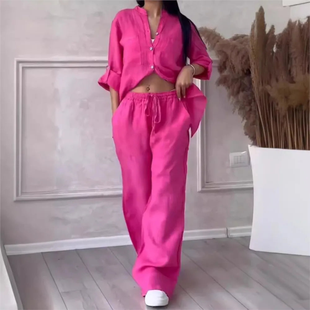 Conjunto Feminino Linho Premium