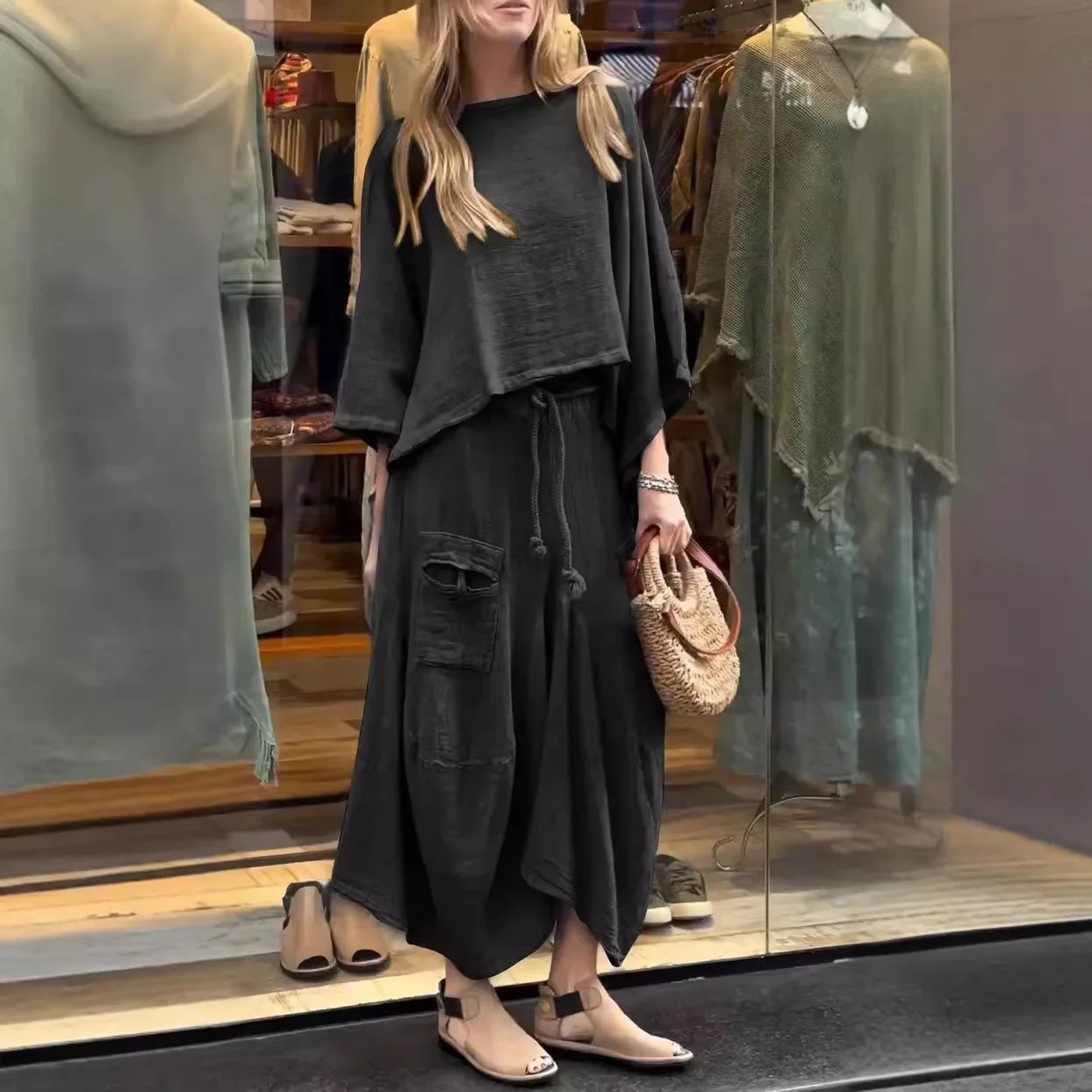 Conjunto Feminino Linho Jeniffer