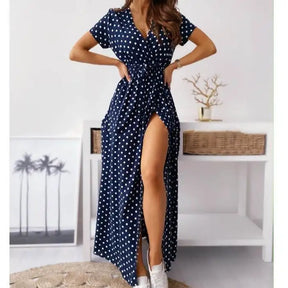 Vestido Feminino de Bolinha Domenica
