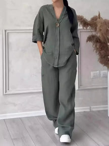 Conjunto Linho Feminino Valentina