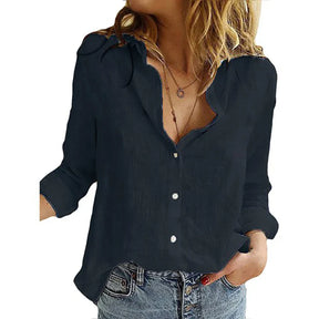 Camisa Feminina de Botão Colibri