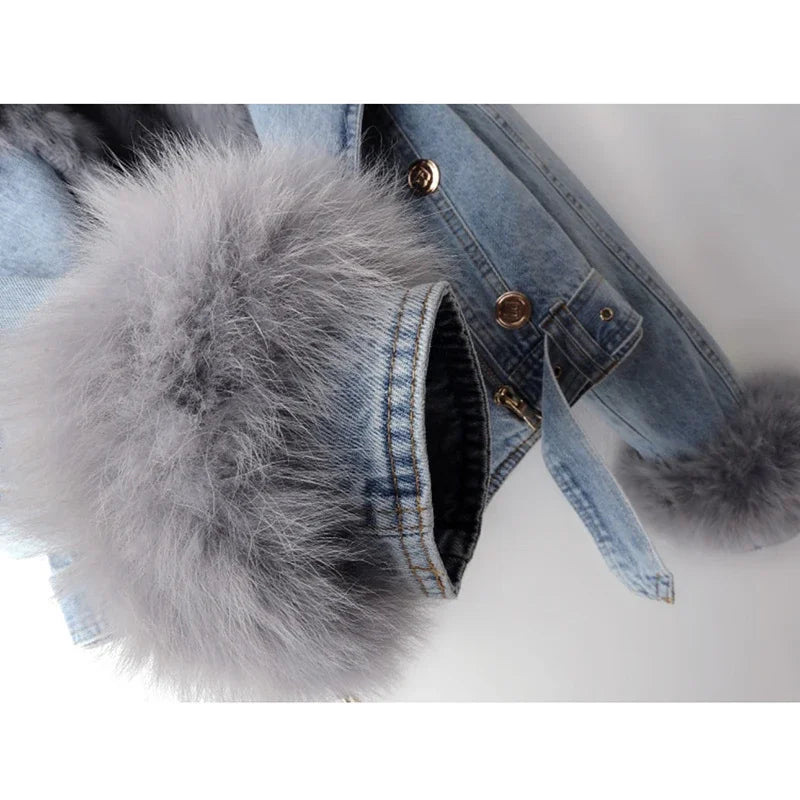 Jaqueta Jeans Feminina Alana