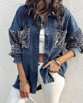 Jaqueta Jeans Feminina Noemi