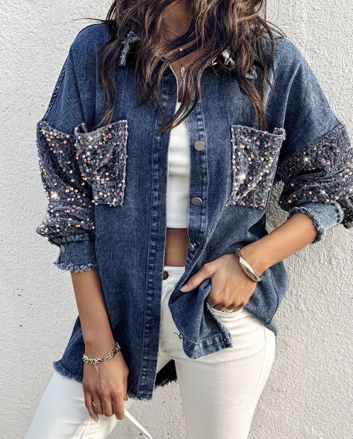 Jaqueta Jeans Feminina Noemi