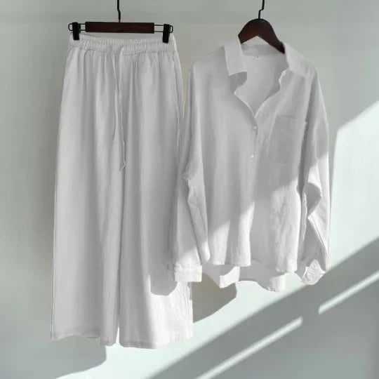Conjunto Feminino Linho Retrô