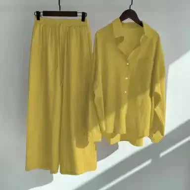 Conjunto Feminino Linho Retrô
